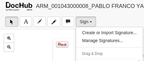 Crear firmar con DocHub Crear firmar con DocHub