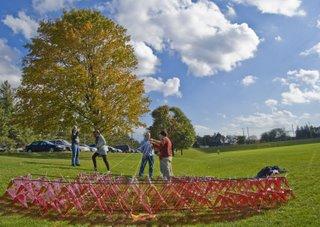 Bell Kite Project ( Cometa gigante inspirada en los modelos históricos de Alexander Graham Bell)