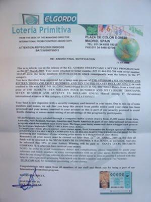 Cartas nigerianas Cartas nigerianas