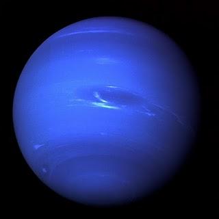 Fotografía de Neptuno obtenida por Voyager 2