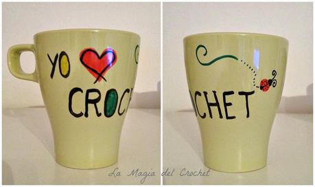 TAZAS PERSONALIZADAS TODO POR AMOR AL CROCHET. TAZAS PERSONALIZADAS TODO POR AMOR AL CROCHET.