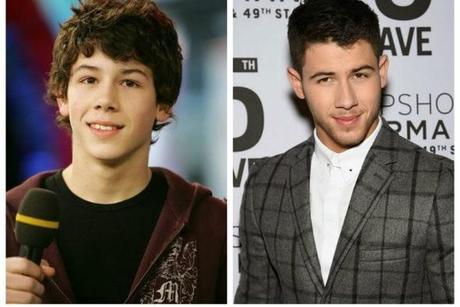 Nick Jonas antes y después