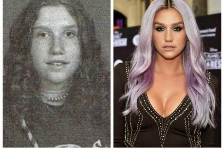Ke$ha antes y después Ke$ha antes y después