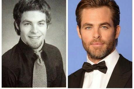 Chris Pine antes y después Chris Pine antes y después