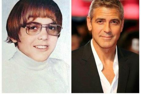 George Clooney antes y después George Clooney antes y después