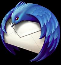 Como cifrar tus correos enviados con Thunderbird Thunderbird logo PNG