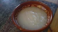 crema de agua casera