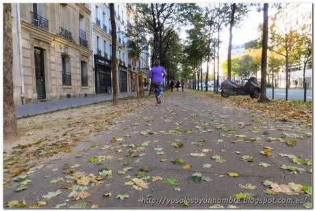 Corriendo por las calles de París