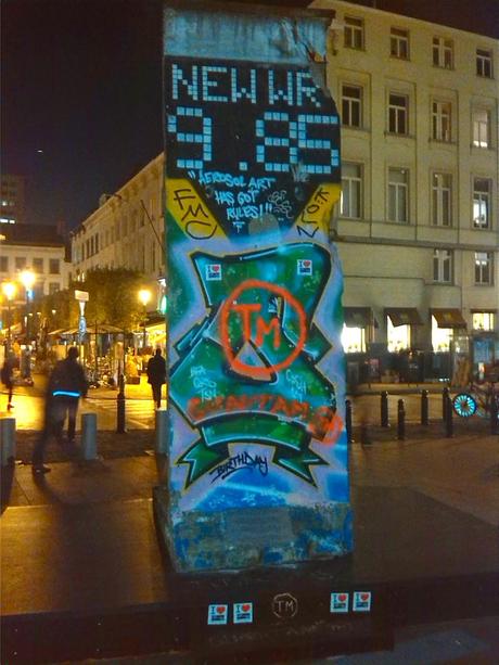 El muro de Berlín también presente en Bruselas