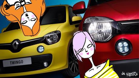 Welcome, ¡nuevo Twingo! Nuevo Renault Twingo by la Coquette