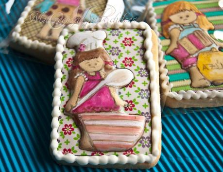 GALLETAS CON PAPEL DE AZÚCAR Y GLASEADAS GALLETAS CON PAPEL DE AZÚCAR Y GLASEADAS