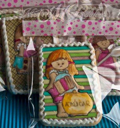 GALLETAS CON PAPEL DE AZÚCAR Y GLASEADAS GALLETAS CON PAPEL DE AZÚCAR Y GLASEADAS