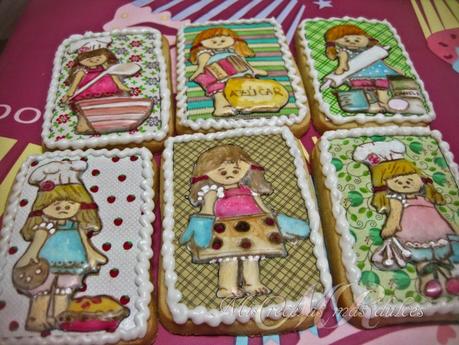 GALLETAS CON PAPEL DE AZÚCAR Y GLASEADAS GALLETAS CON PAPEL DE AZÚCAR Y GLASEADAS