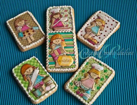 GALLETAS CON PAPEL DE AZÚCAR Y GLASEADAS GALLETAS CON PAPEL DE AZÚCAR Y GLASEADAS