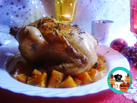 Pollo con calabaza