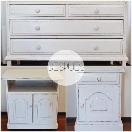 Antes y después: blanco, todo blanco! Antes y después: blanco, todo blanco!