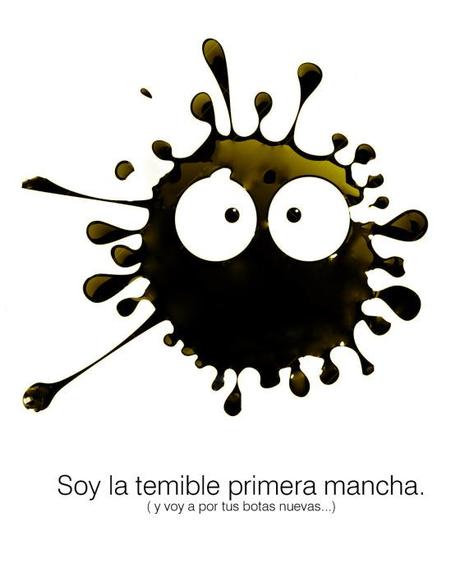 El trauma de la mancha. ?????????????????????????????????????????????????????????????????????????????