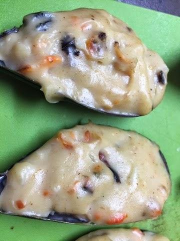 Mejillones tigre. Mejillones tigre.