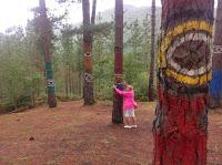 El Bosque de Oma, la obra maestra de Agustín Ibarrola.