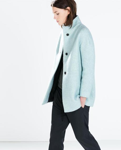 Llegó el frío...¡Abrígate con estilo!: Tendencias en abrigos. ABRIGO LANA CUELLO CHIMENEA