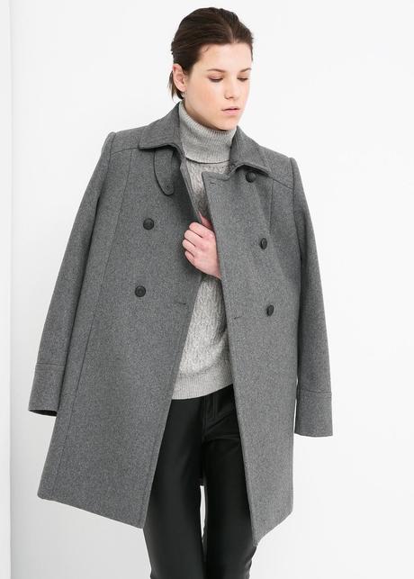 Llegó el frío...¡Abrígate con estilo!: Tendencias en abrigos. Abrigo convertible lana