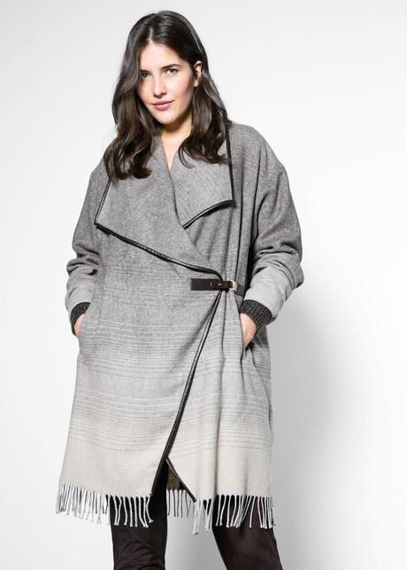 Llegó el frío...¡Abrígate con estilo!: Tendencias en abrigos. Abrigo lana trabilla