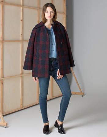 Llegó el frío...¡Abrígate con estilo!: Tendencias en abrigos. Cortefiel. Abrigos CHAQUETA CUADROS