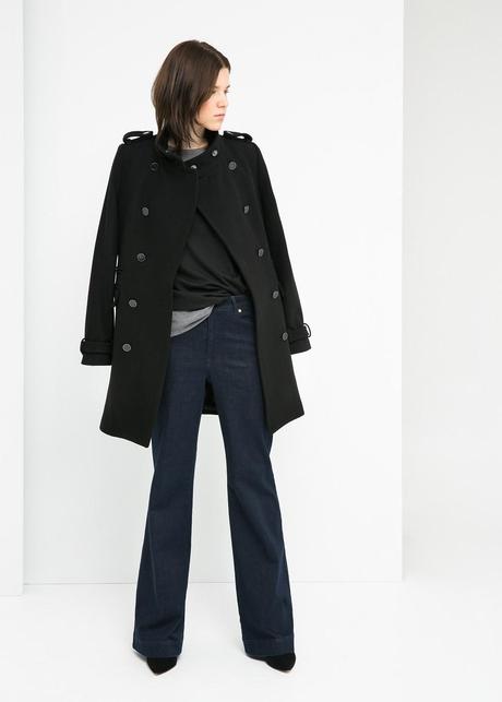 Llegó el frío...¡Abrígate con estilo!: Tendencias en abrigos. Abrigo evasé lana