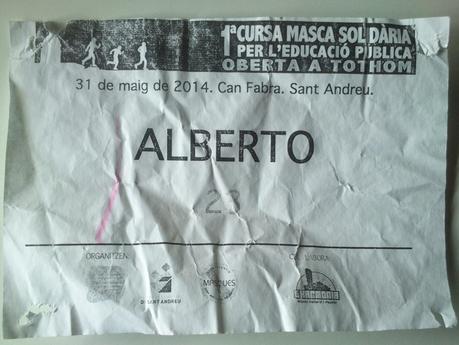 Crónica de la 1ª Cursa Masca Solidària Crónica de la 1ª Cursa Masca Solidària