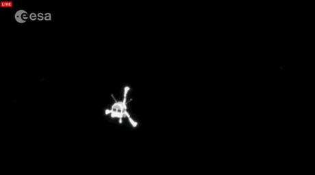 Hoy haremos historia. Hoy nos posaremos sobre un cometa. Philae ya se dirige hacia 67p IMG_5574.JPG