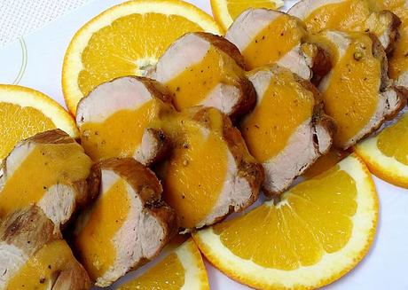 24112011314 Solomillo en salsa de naranja