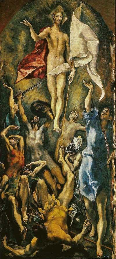 El Durmiente y la Verdad Resurrecion de Cristo El Greco
