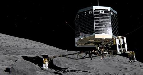 Misión cumplida: Philae aterriza en el cometa y Rosetta le acompaña.