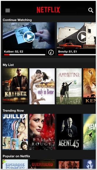 Nueva experiencia de Netflix para los nuevos iPhones, inclusive 1080p para iPhone 6 Plus netflix-ios