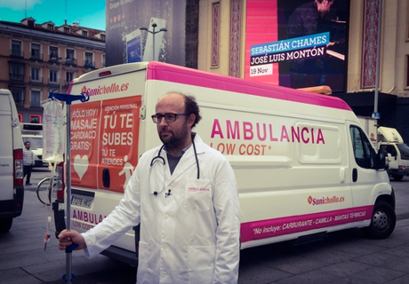 Sanichollo, para quienes se han quedado sin sanidad pública. Sanichollo, para quienes se han quedado sin sanidad pública.