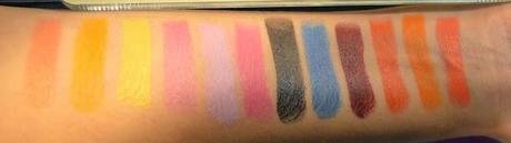 Colección Pin-Up de FLORMAR ~ Swatches de todo. Colección Pin-Up de FLORMAR ~ Swatches de todo.