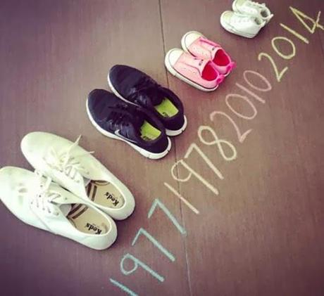 Ideas para anunciar el embarazo anunciar embarazo con zapatos