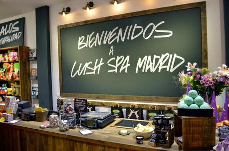 Lush SPA madrid tienda shop