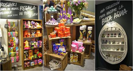 Lush SPA madrid rubibeauty tienda shop