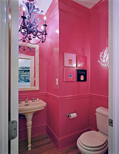 Baños color rosado - Paperblog