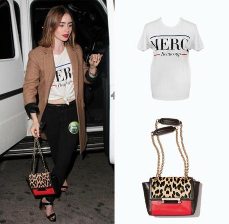 GET THE LOOK: BACK TO BASICS | LILY COLLINS GET THE LOOK: BACK TO BASICS | LILY COLLINS