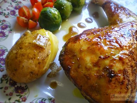 Pollo a la miel Pollo a la miel