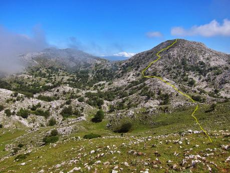 Pico Mirueño y Múa desde el Alto la Llama Pico Mirueño y Múa desde el Alto la Llama