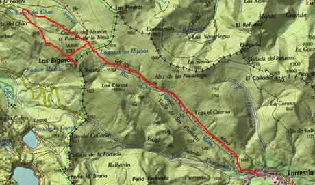 LOS BÍGAROS Y MUÑÓN DESDE TORRESTÍO LOS BÍGAROS Y MUÑÓN DESDE TORRESTÍO