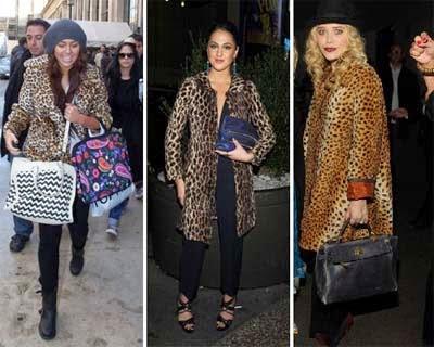 Cómo combinar un abrigo de animal print: Street Style