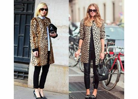 Cómo combinar un abrigo de animal print: Street Style