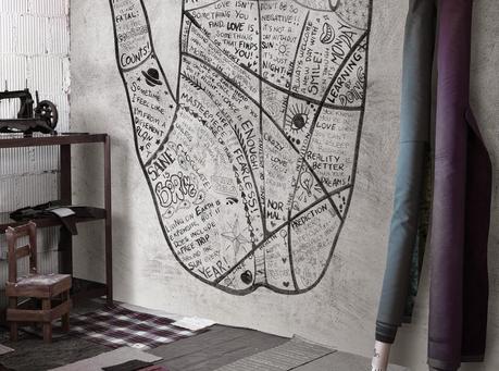 London Art, diseño en papel pintado para paredes