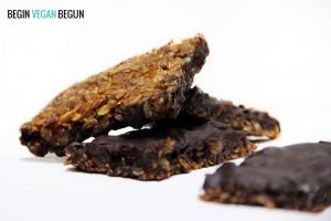 Flapjacks veganos con chocolate flapjacks veganos con chocolate