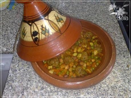 Tayine de carne picada Tayine de carne picada