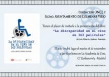 Presentación del libro: La discapacidad en el cine en 363 películas La discapacidad en el cine en 363 películas